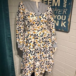 Eloquii Patterned Dress Size 28